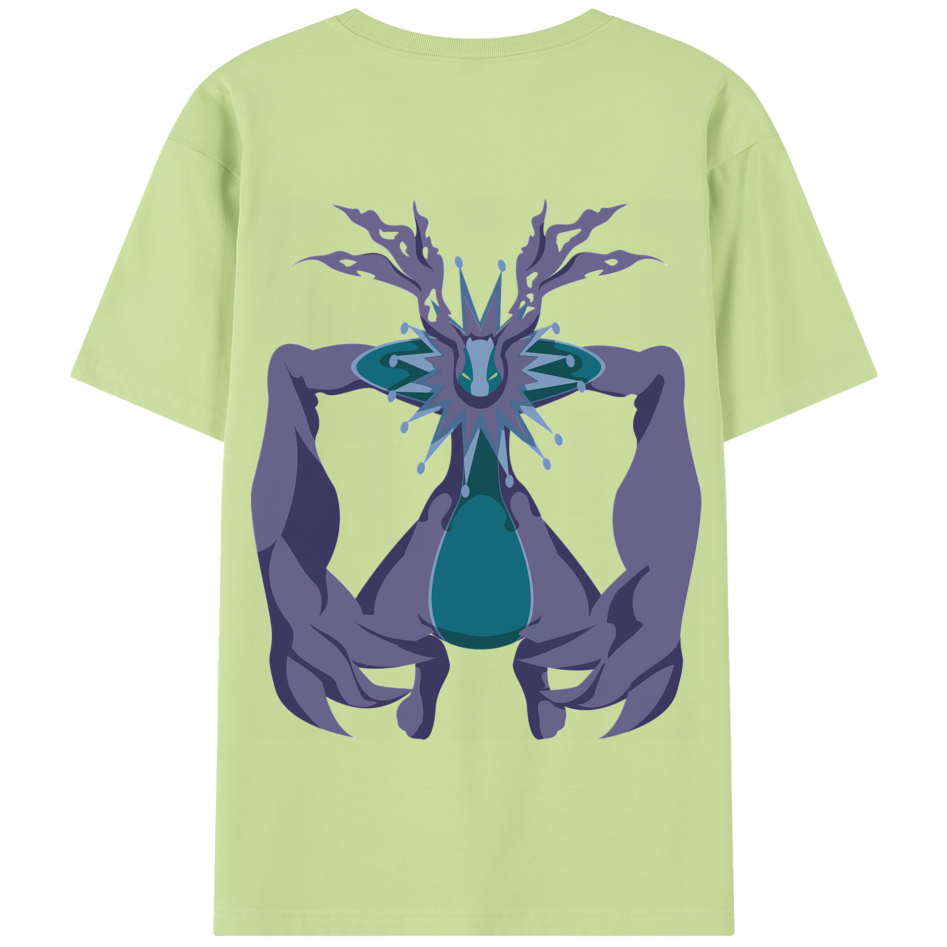 （画像用） Digimon デジタルモンスター/デジモン 綿100％半袖Tシャツ（背面プリント）